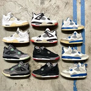 Nike Air Jordan 4 Retro GS BUNDLE